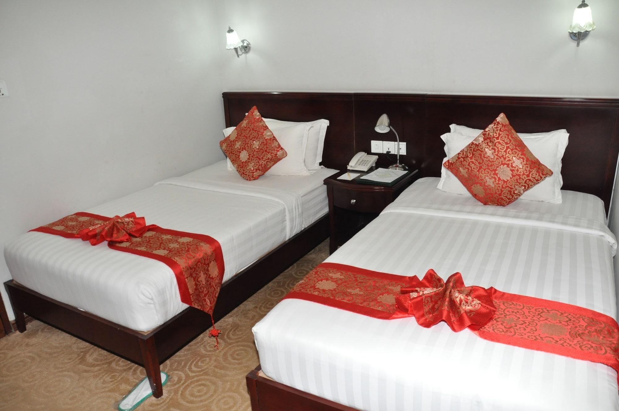 Green Leaf Hotel Yangon Exterior foto
