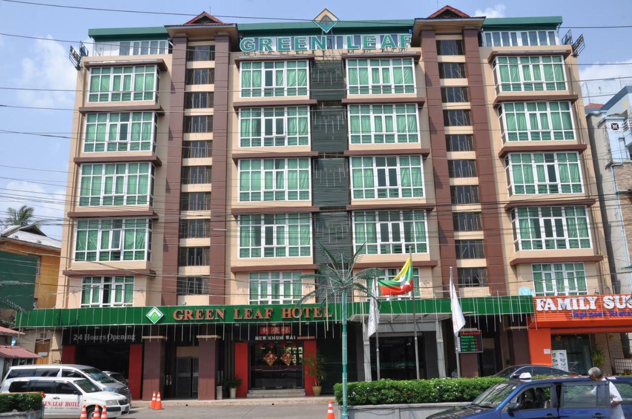 Green Leaf Hotel Yangon Exterior foto